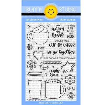 Sunny Studios Stempel - Mug Hugs